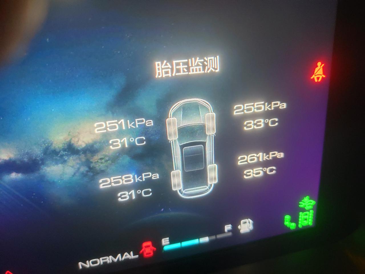 哈弗H6 为什么每个轮胎压都不一样