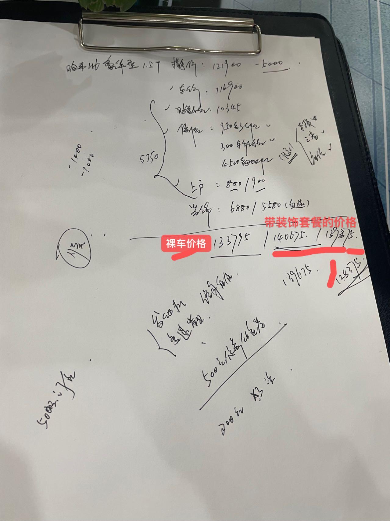 哈弗H6 请问你们买h6国潮版的时候，买没买4s店的装饰套餐呢？  值不值得购买装饰套餐？  准备入手国潮版豪华版这个价