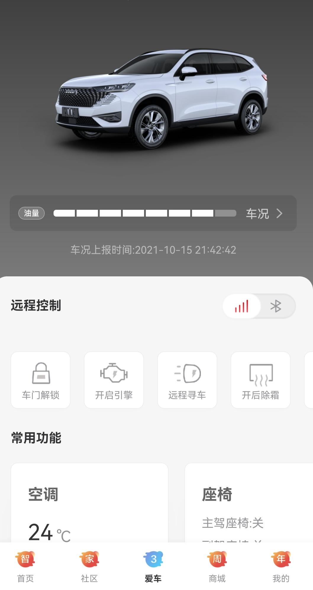 哈弗H6 第一天提车，没整明白
