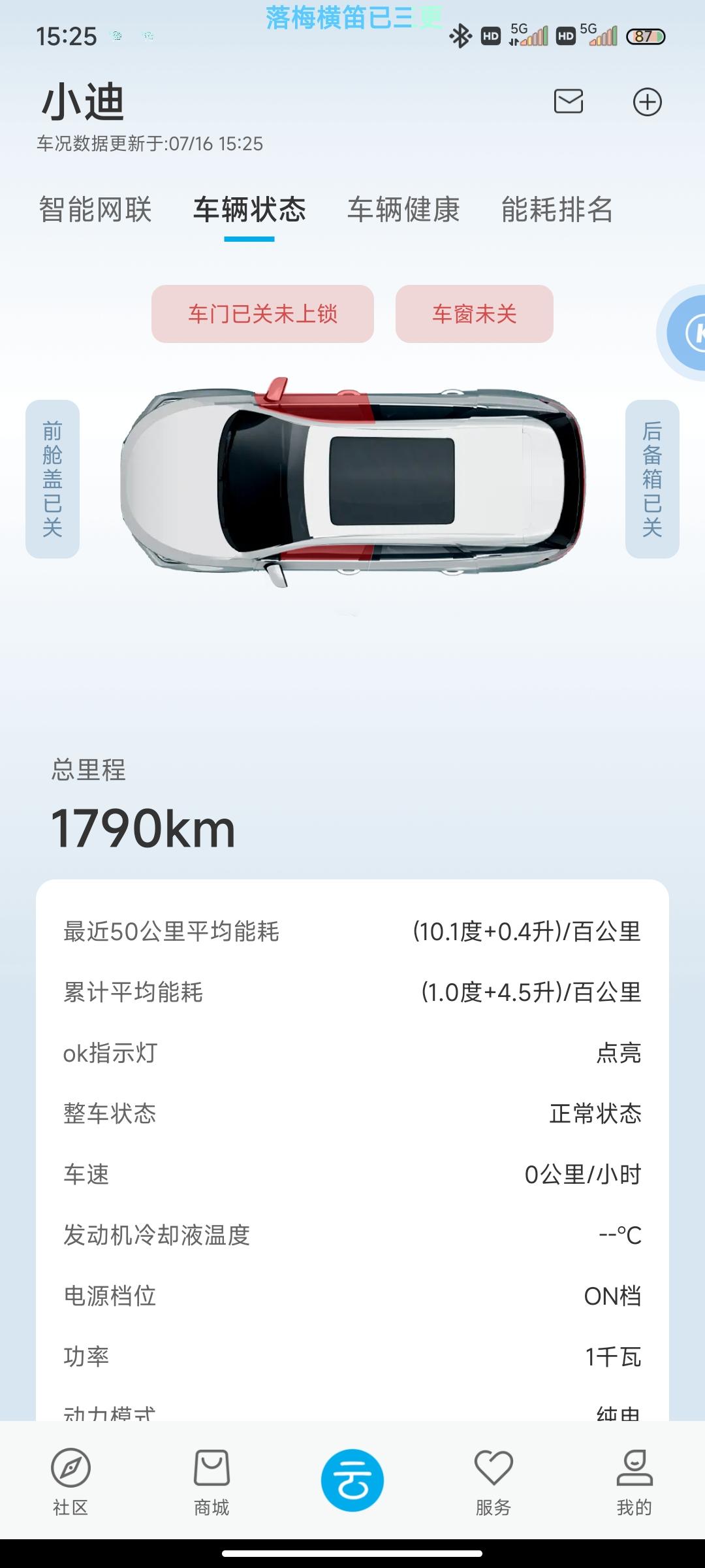 比亚迪驱逐舰 05 55公里的设置保电多少最省油？可以天天充电的