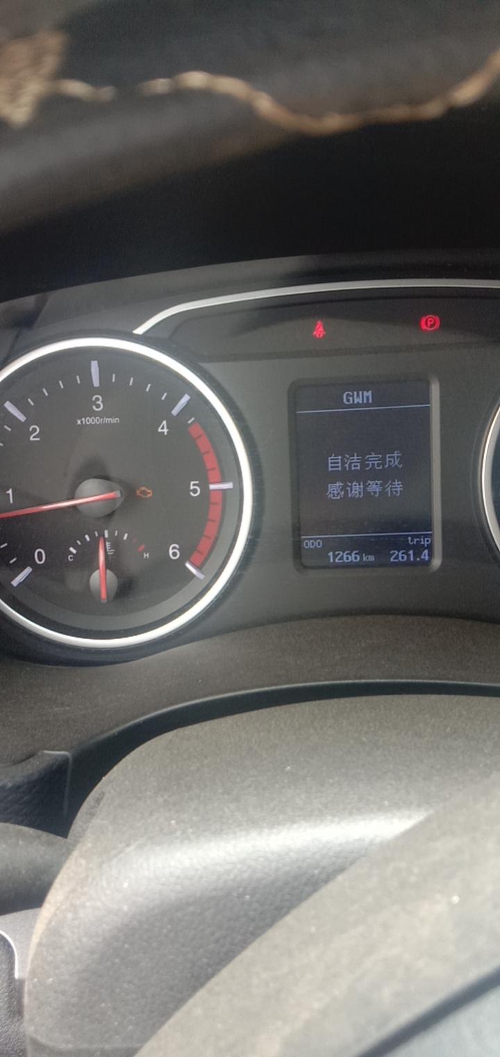 长城风骏5 自吉好了故障灯都一直亮的是怎么回事 店里的回答是一两天就会好了 是不是这样的