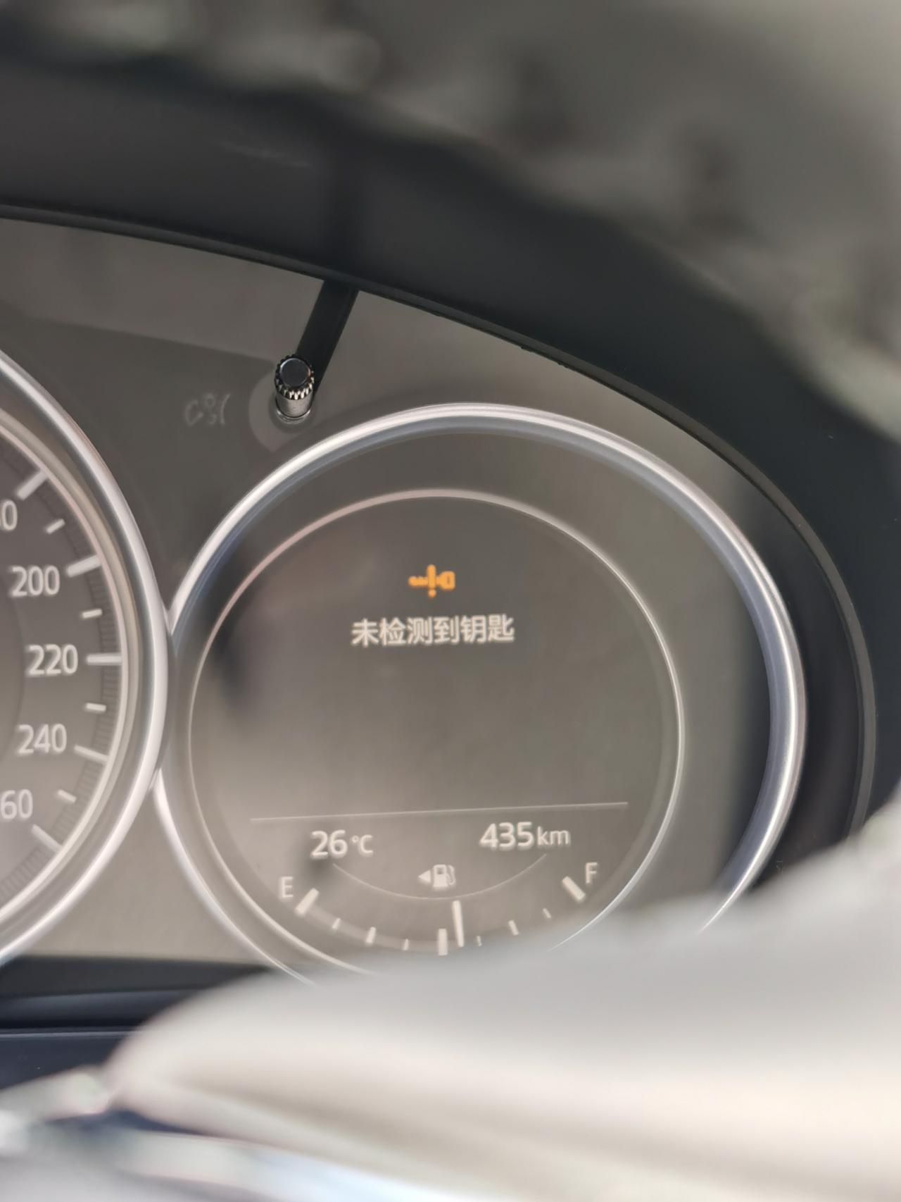 马自达CX-8 CX-8装了启停宝会出现未检测到钥匙?？