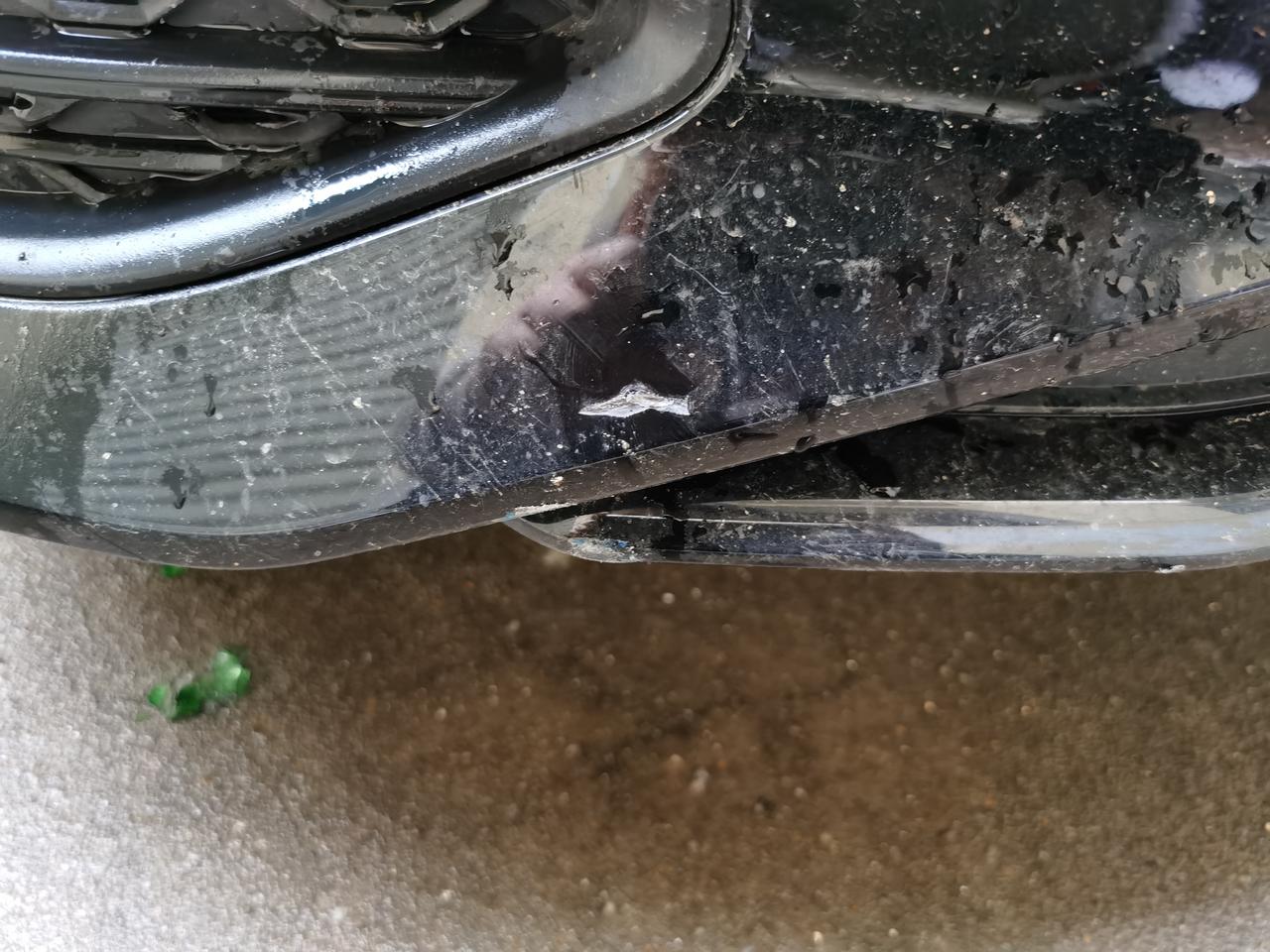奥迪A6L 不小心碰了一下水表，结果出了一个小坑，想要恢复怎么处理最合适？