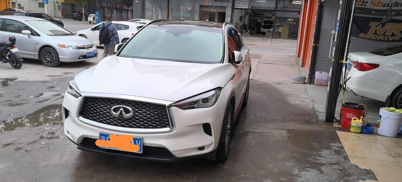 英菲尼迪QX50 东莞的车友有换前刹车的吗？感觉原厂太软了，年后换