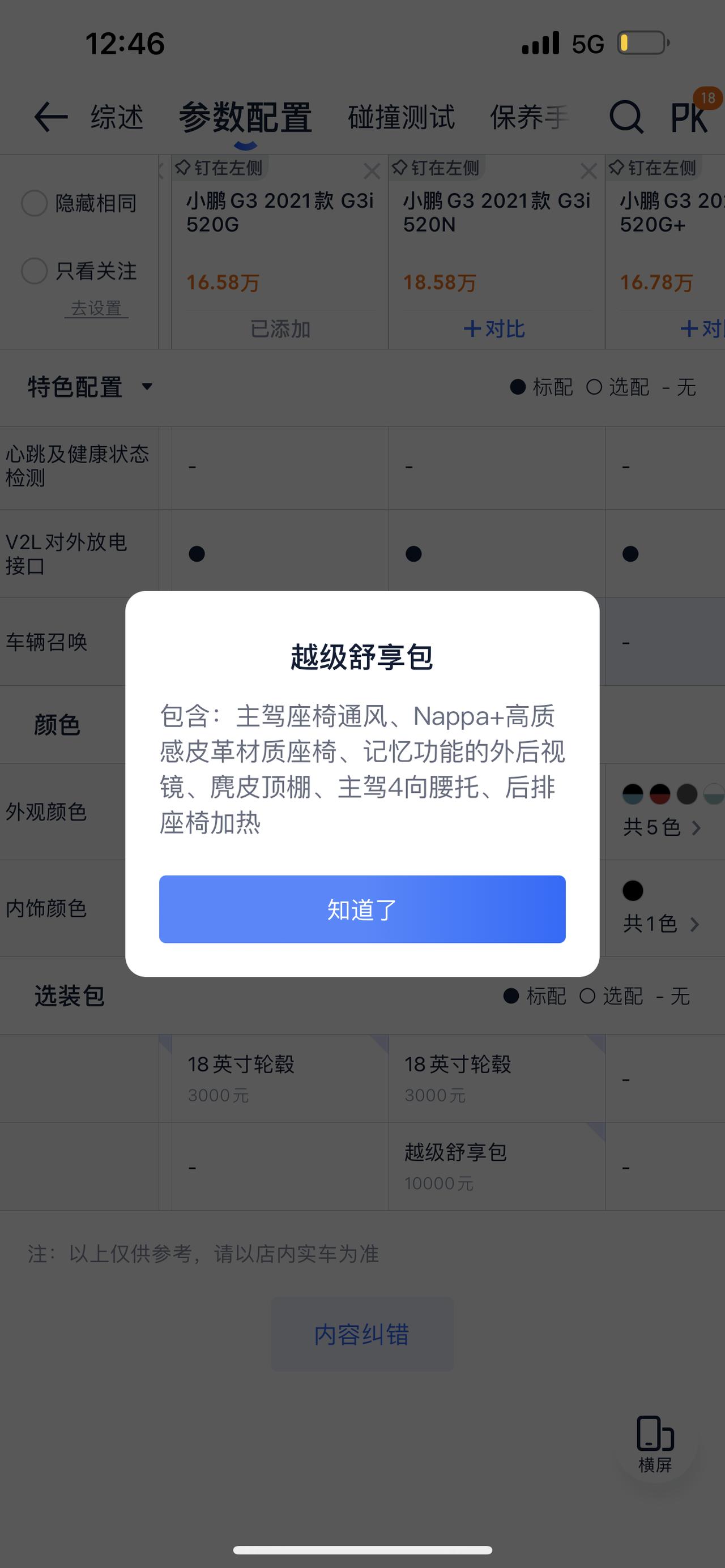 小鹏小鹏G3 2021款的G3i加装的越级舒享包里面是否有外后视镜记忆功能，有车友加装的么？