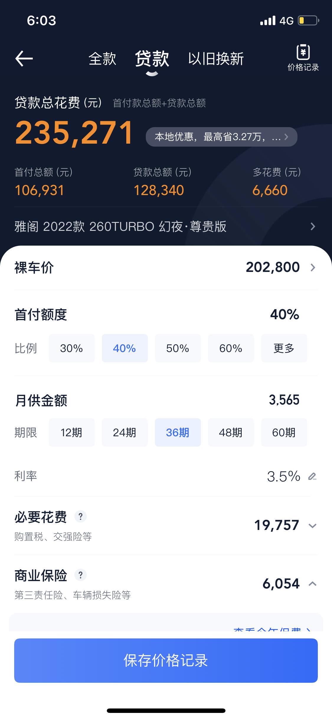本田雅阁 这个价位能开回家吗