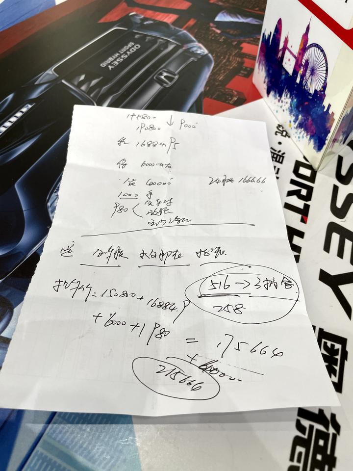 本田雅阁 西安，豪华版，落地215664，贷款4w，送脚垫，车模，挡泥板，贵不。还没有砍价
