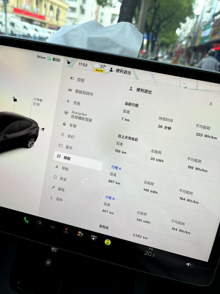 特斯拉Model Y 充满电，全部城市道路，只能开200km左右，有同款车友吗？