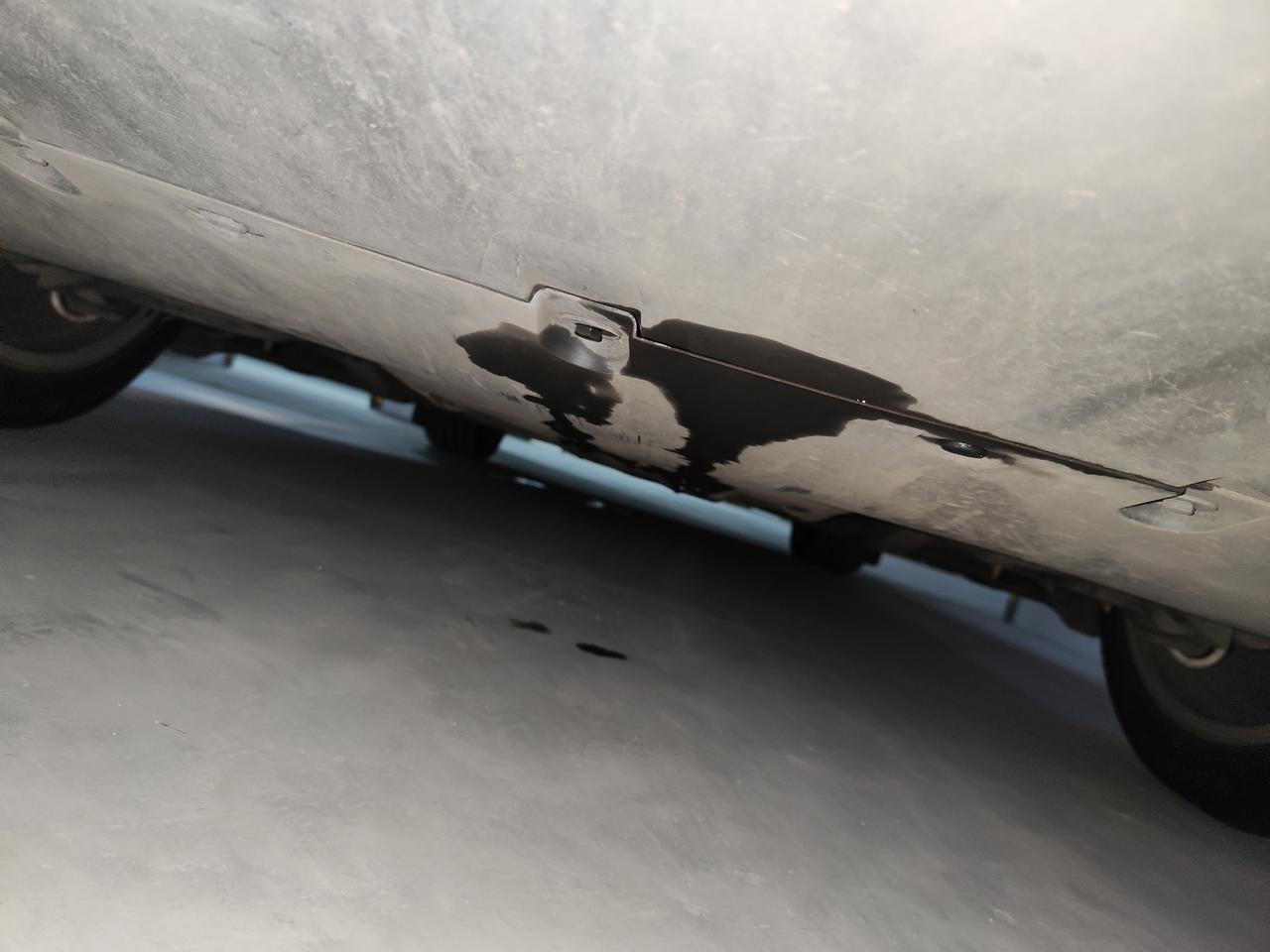特斯拉Model Y 请问后备箱底滴水正不正常啊？偶然发现后备箱下面在滴水，也没有什么异常。