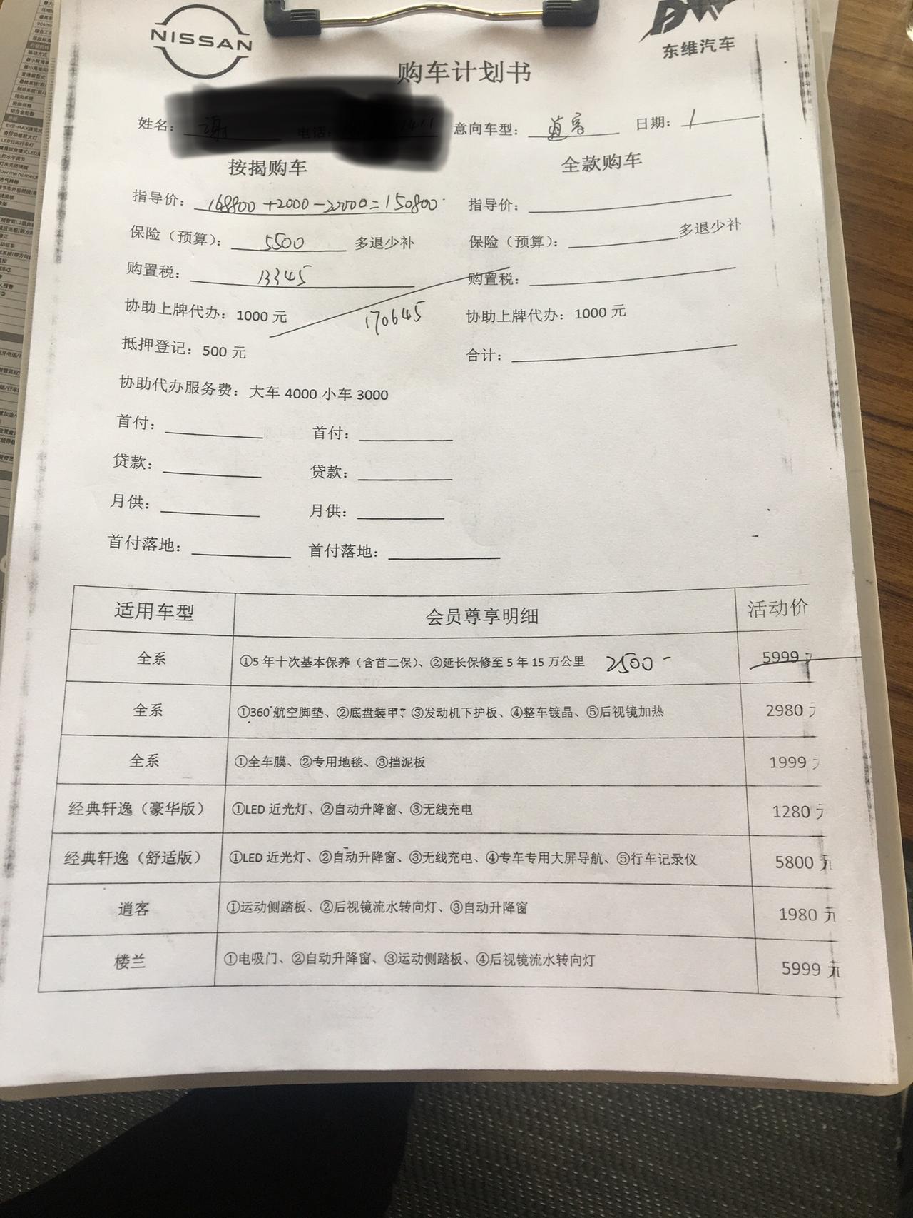 日产逍客 元旦在4s店报的价，2022豪华版，还有哪些能砍价的地方吗