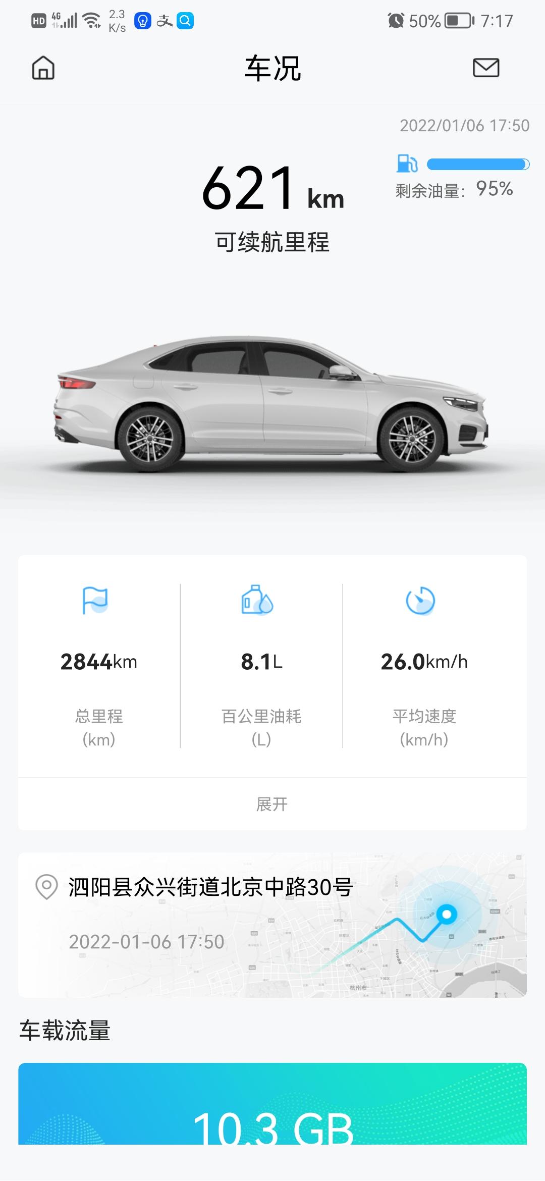 吉利星瑞 为什么我这百公里油耗和平均速度一直没有变化啊？