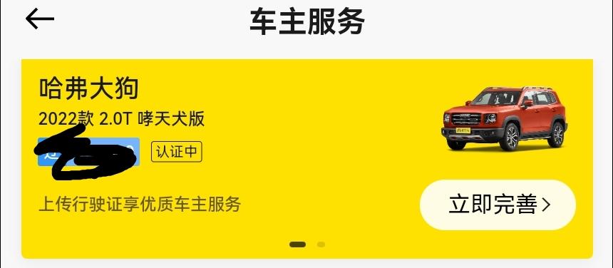 哈弗大狗 你们认证多久成功的？半个月了还这样