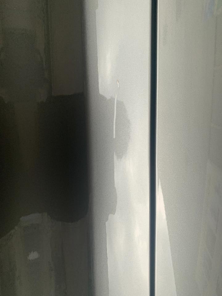 领克03 哭了?，这样的划痕修一下多少钱