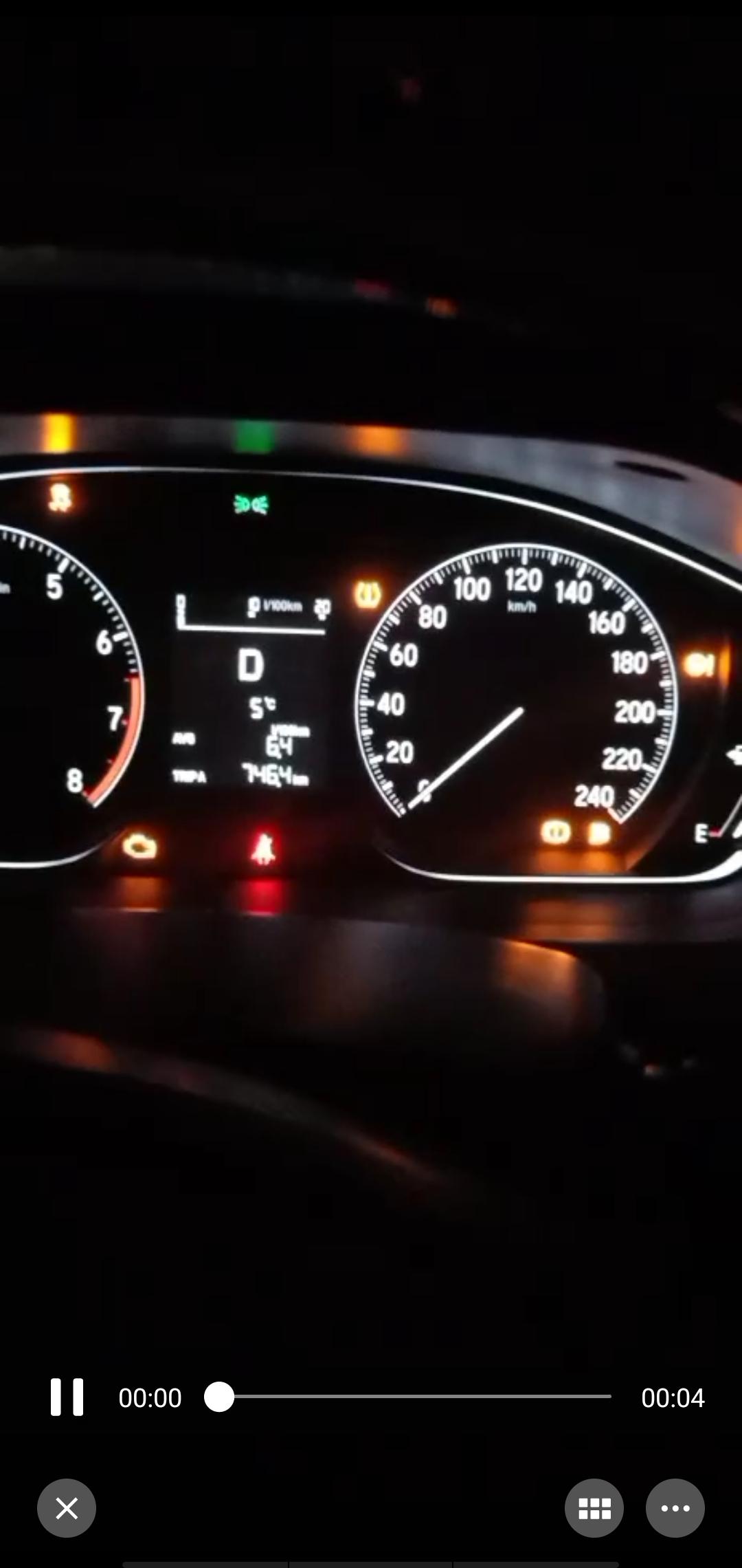 十代雅阁260精英版  提车3天 开了700公里行驶中突然熄火 然后故障灯亮了有知道什么原因的朋友吗？