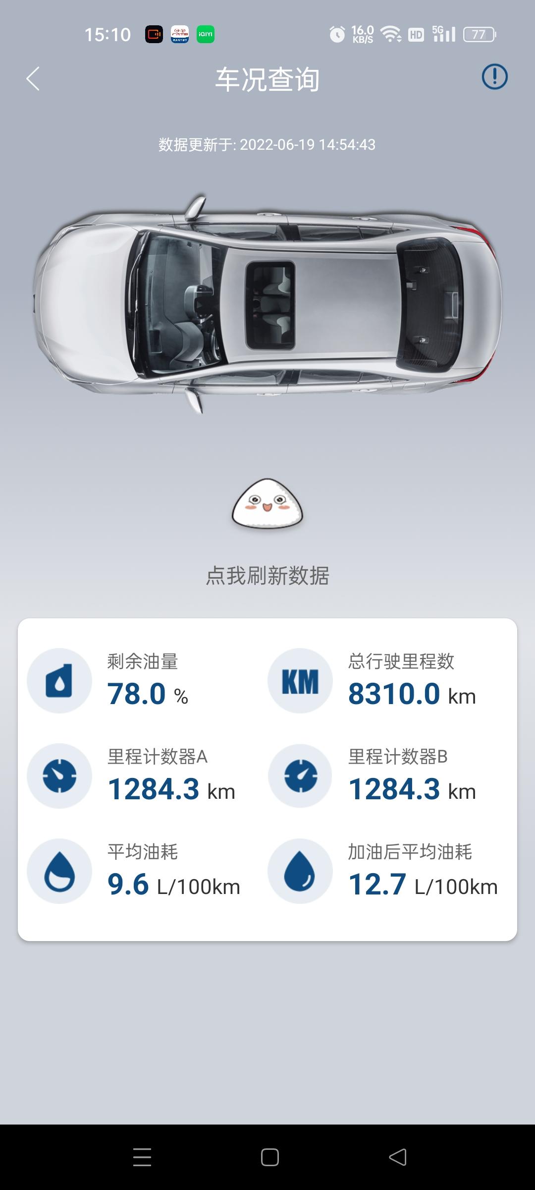 丰田凯美瑞 2.5燃油豪华油耗挺高的呀
