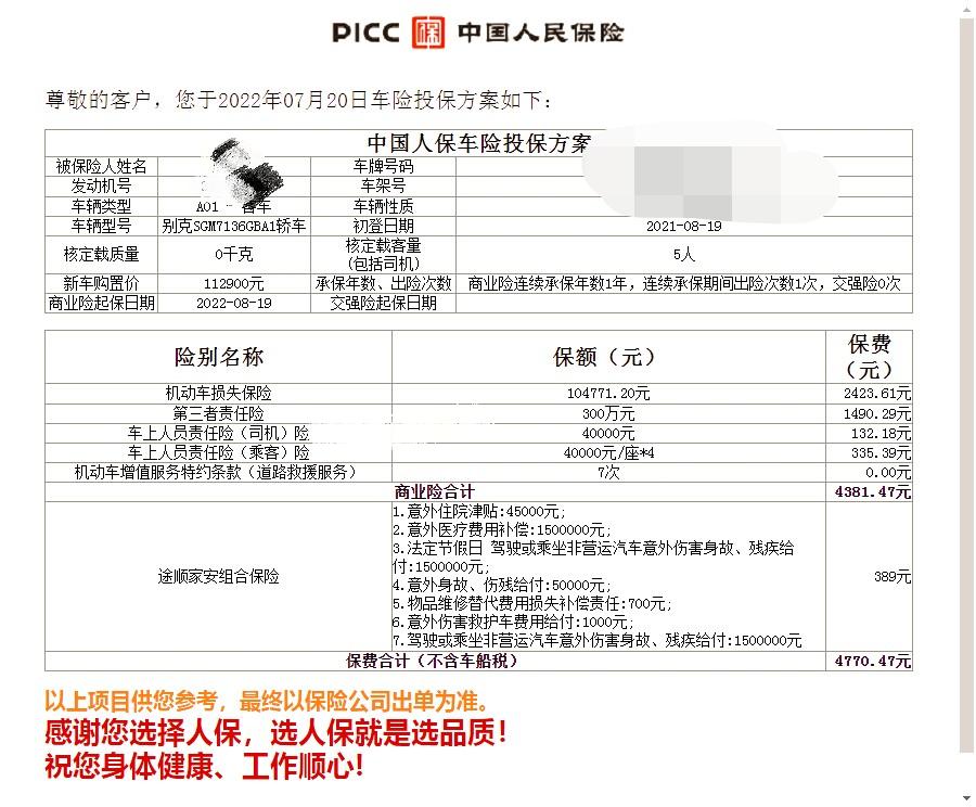 别克昂科拉GX 各位车神们，请问保险应该怎么买啊，多少钱啊，为啥我的这么贵