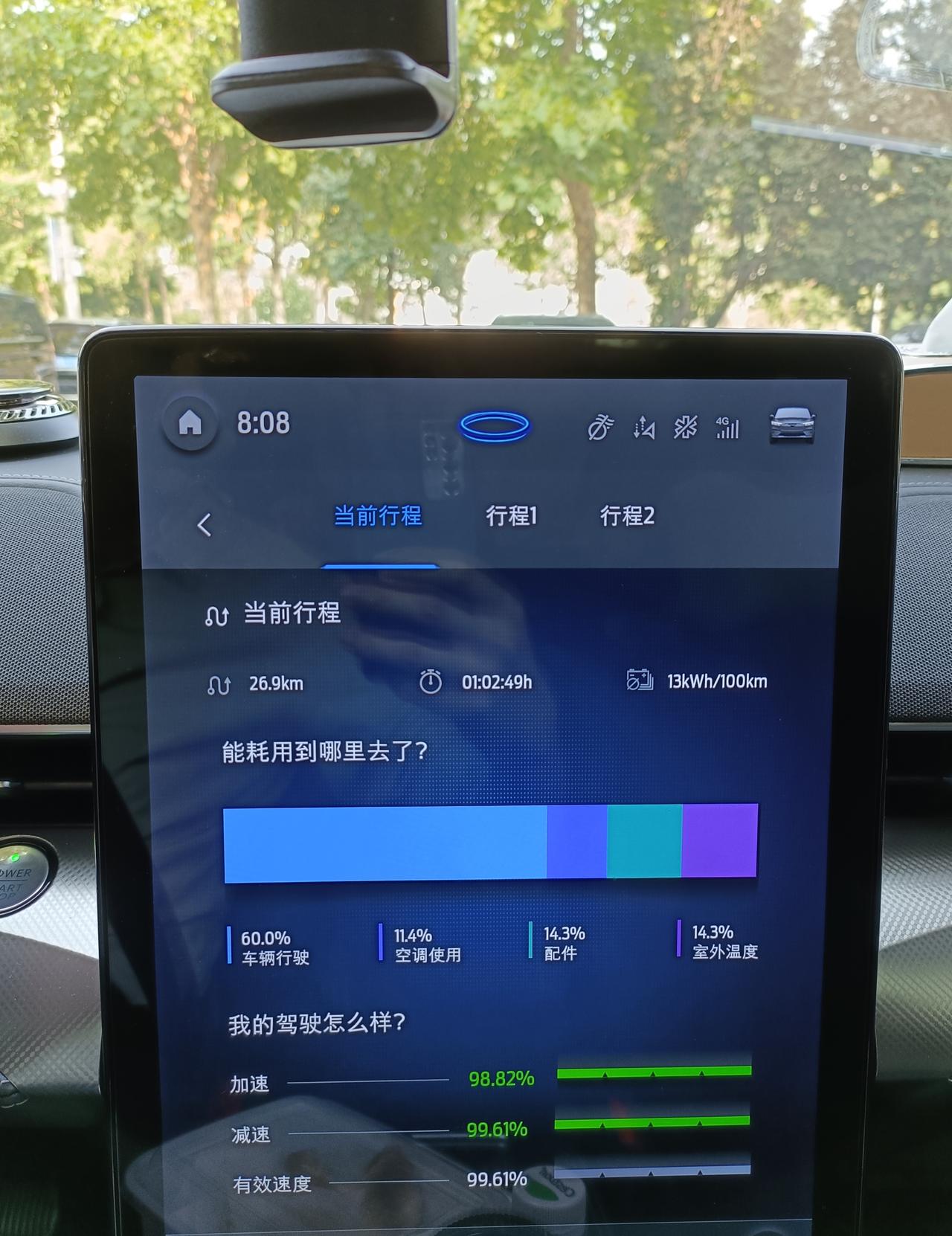 福特电马 求问，这耗电比例正常吗？