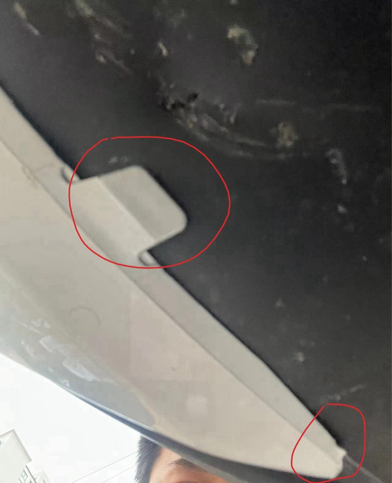 比亚迪元PLUS 保险杠下沿被石头划到了 卡扣顶出来了 需要换掉吗