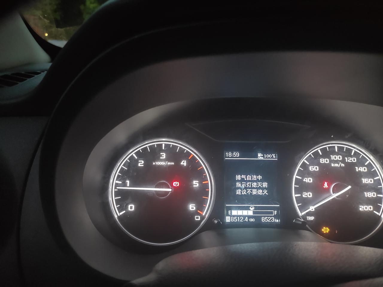 东风锐骐6 尿素一直都是百分之百