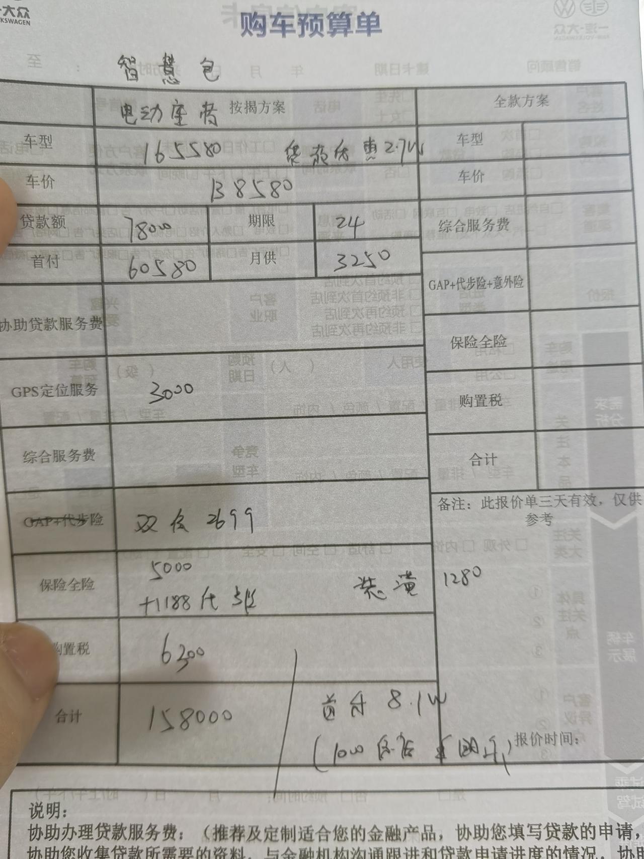坐标安徽宿州一汽大众，速腾超越落地158000，怎么把价格谈下来，
