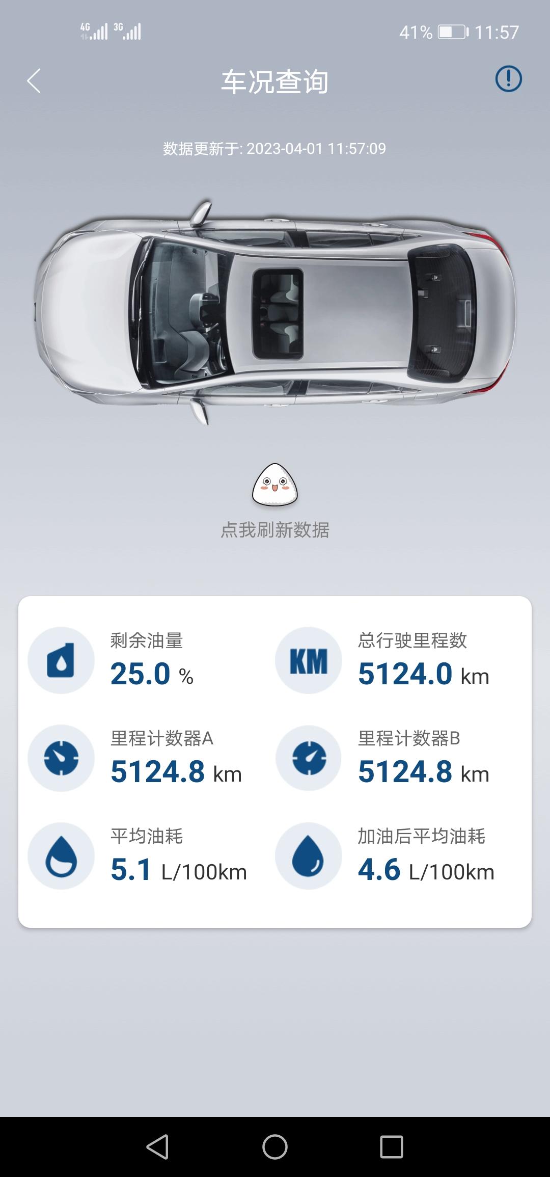 丰田凯美瑞 这显示的油量差距有点大啊