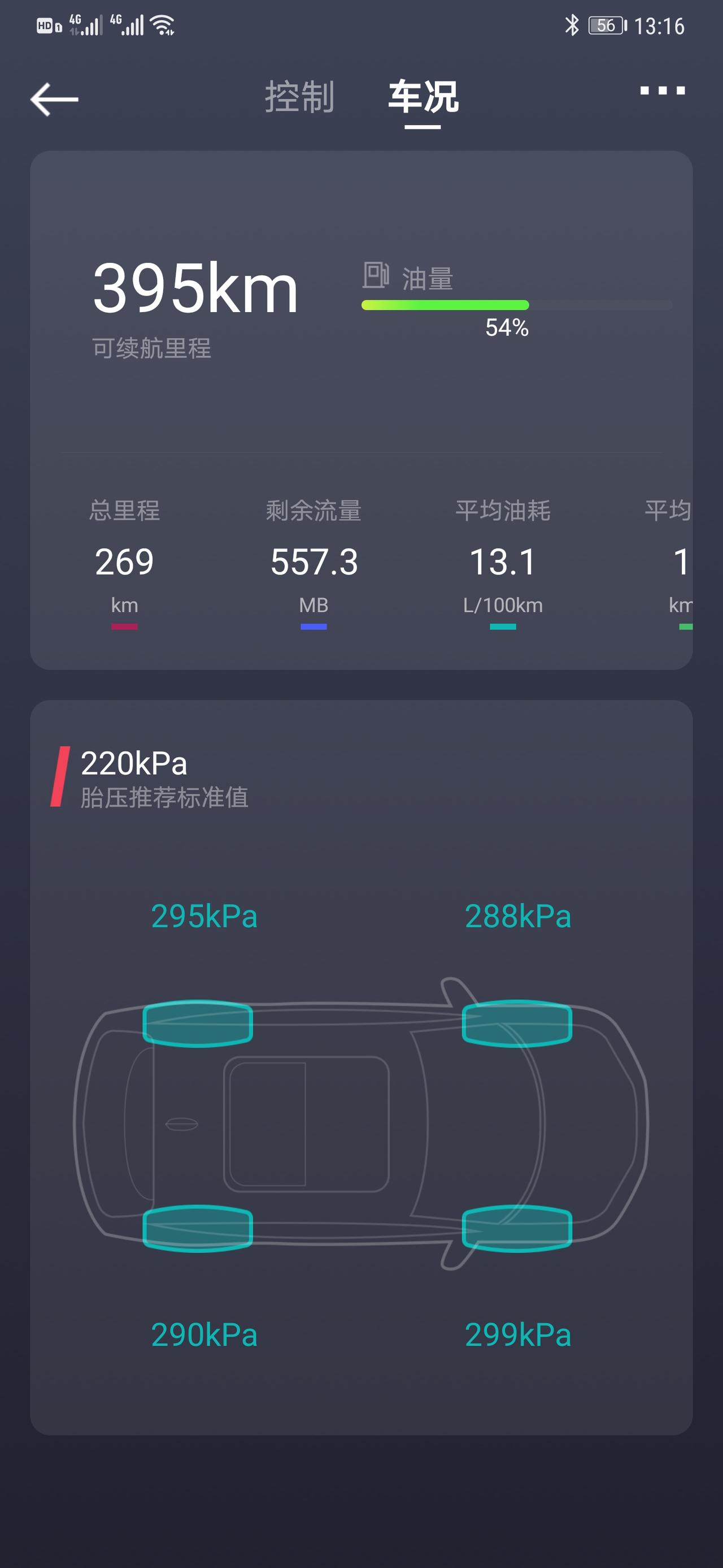 吉利星瑞 求问，因有事，车停朋友家两天，今天开过来，发现app不更新了，即使更新位置跟油耗都不变了，求大神告知？