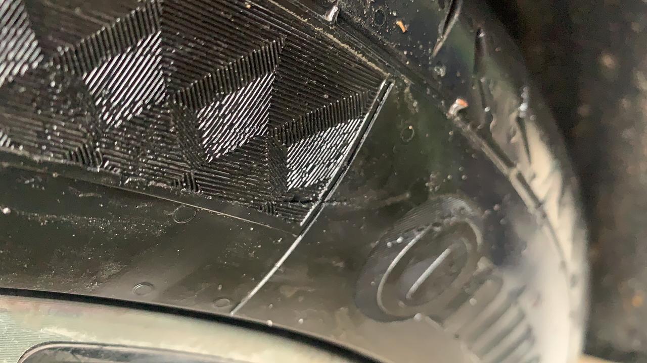 比亚迪汉DM 大哥们，这个轮胎还能用吗