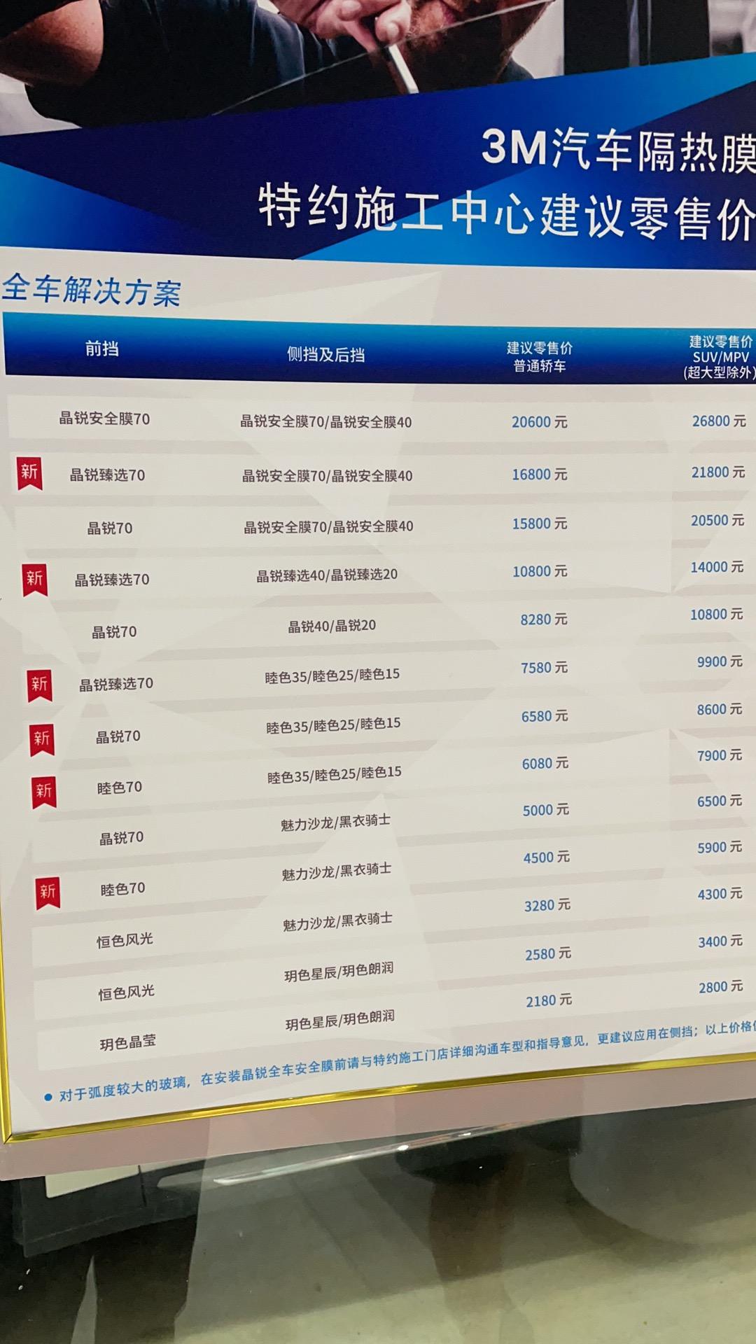 汉DM提新车玻璃贴膜应该怎么选？懂贴膜的朋友分享一下经验！不同价格的贴膜差别在哪里？贴个什么档位的膜比较合适？来说说你们
