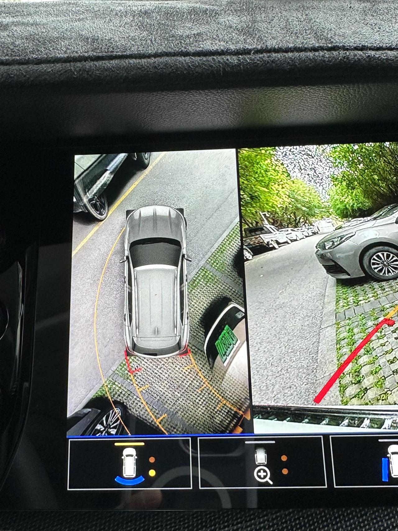 别克昂科威 不懂就问，原车360影像，倒车时候发现前后左右方的物体图像变形严重，是普遍现象吗？