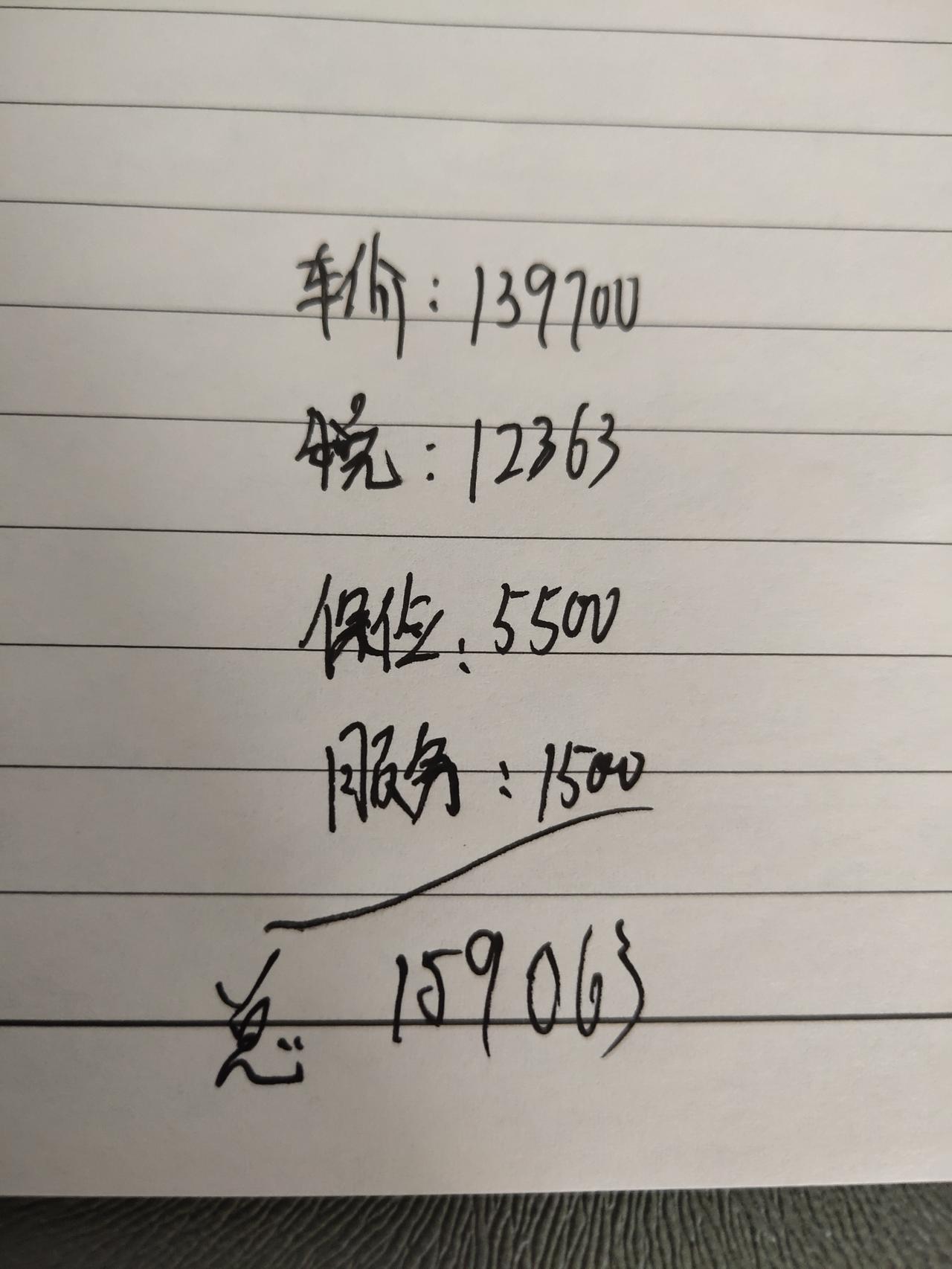 这是4S店给我的初步报价，星瑞尊贵，有大灯透镜的，1500包含上牌，大家帮我看一下这个价格怎么样，还能不能砍一下呢