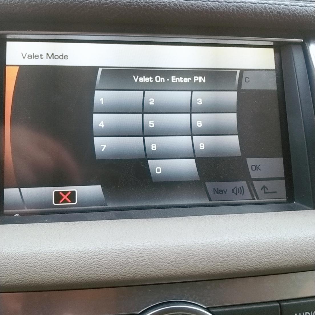 路虎揽胜运动版 路虎揽胜出现valet mode 什么意思