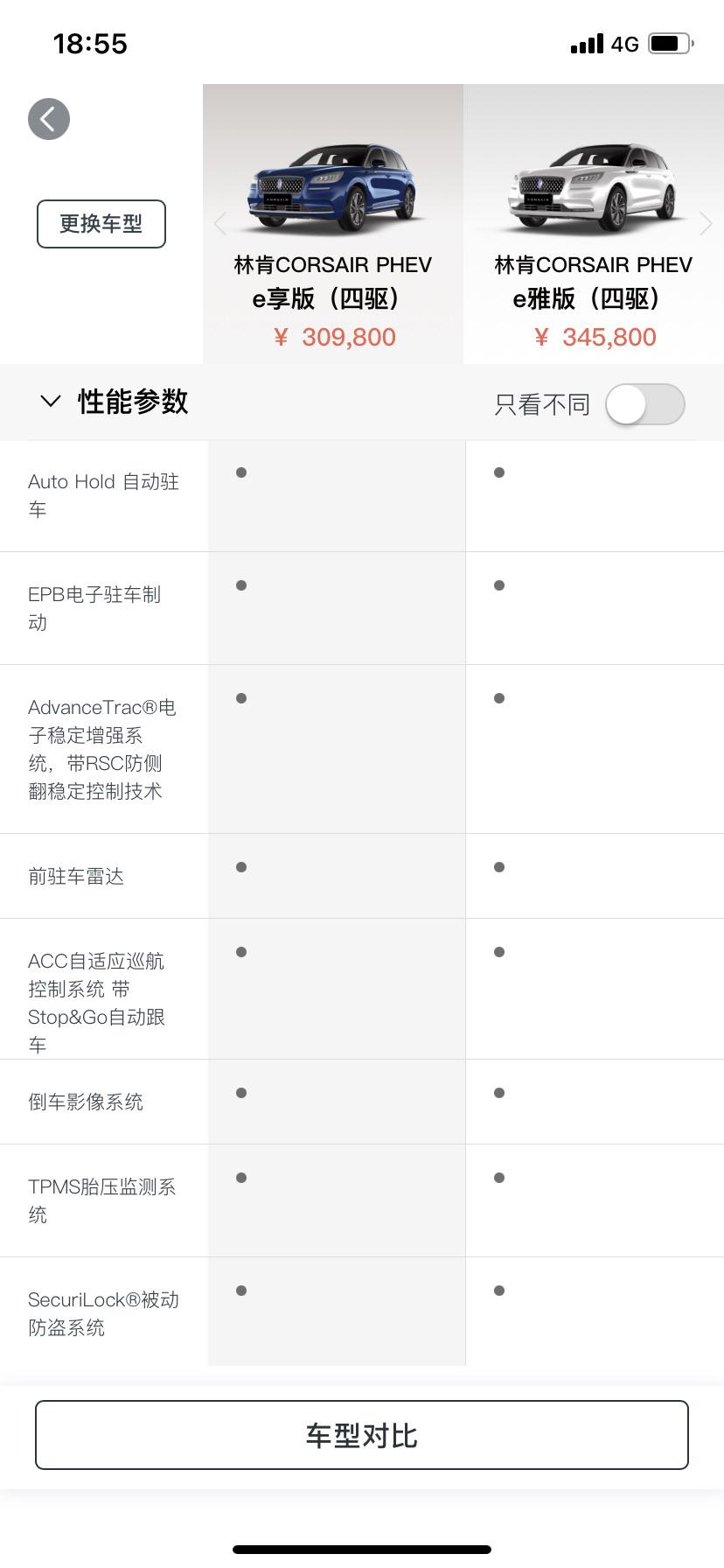 林肯冒险家PHEV 请问车友冒险家phev的e享版到底有没有ACC功能？看到林肯之道里既标了定速巡航又标了ACC，一般这