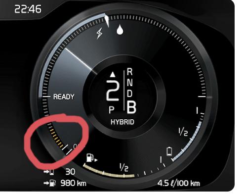 沃尔沃S60 RECHARGE 问一下各位车友，红圈是表示什么的啊？