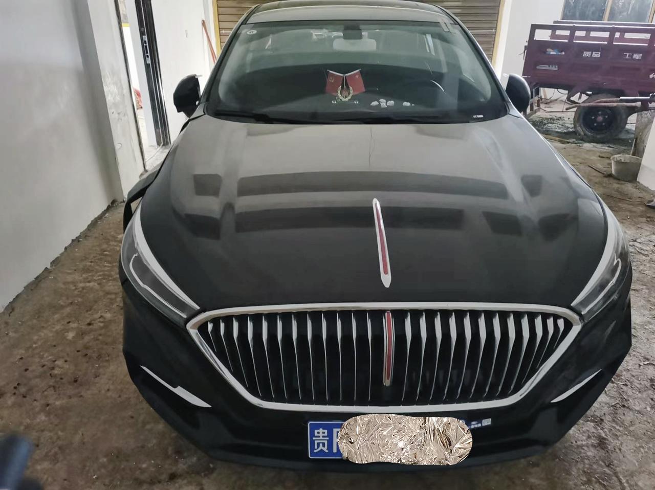 红旗H5经典 当时撞了没管，出来工作放着没开，这次回去准备做首保，发现助力系统很硬，还能报保险吗？