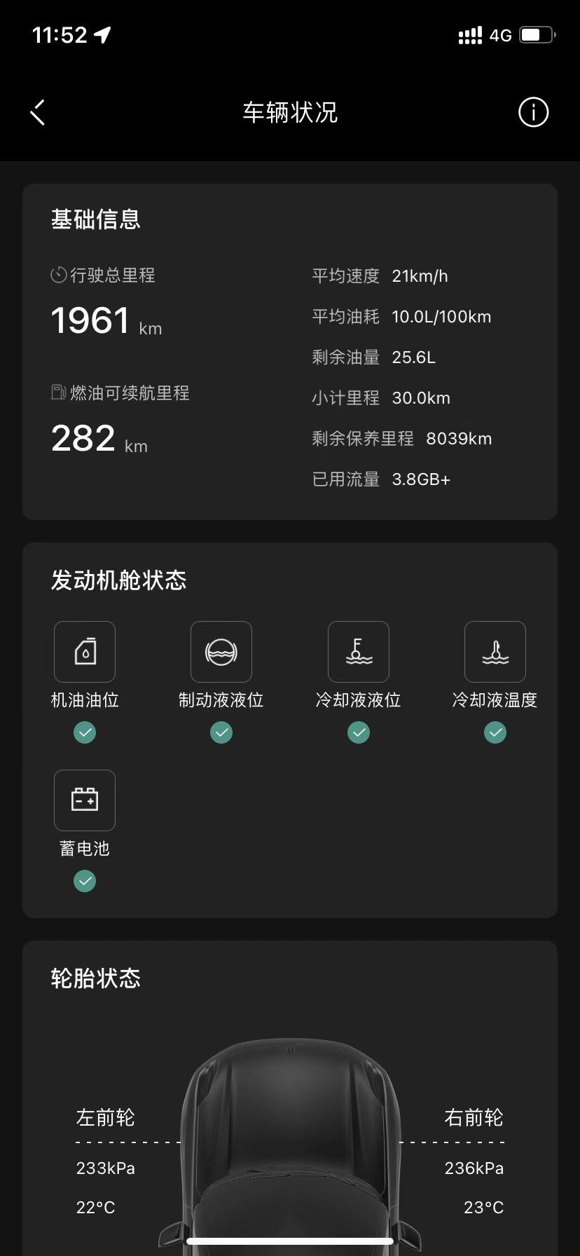 领克03 领克APP这个油耗参数怎么和实际相差这么大？（23款2.0版本的）  第一张图是12月26日剩余记录，之后就没
