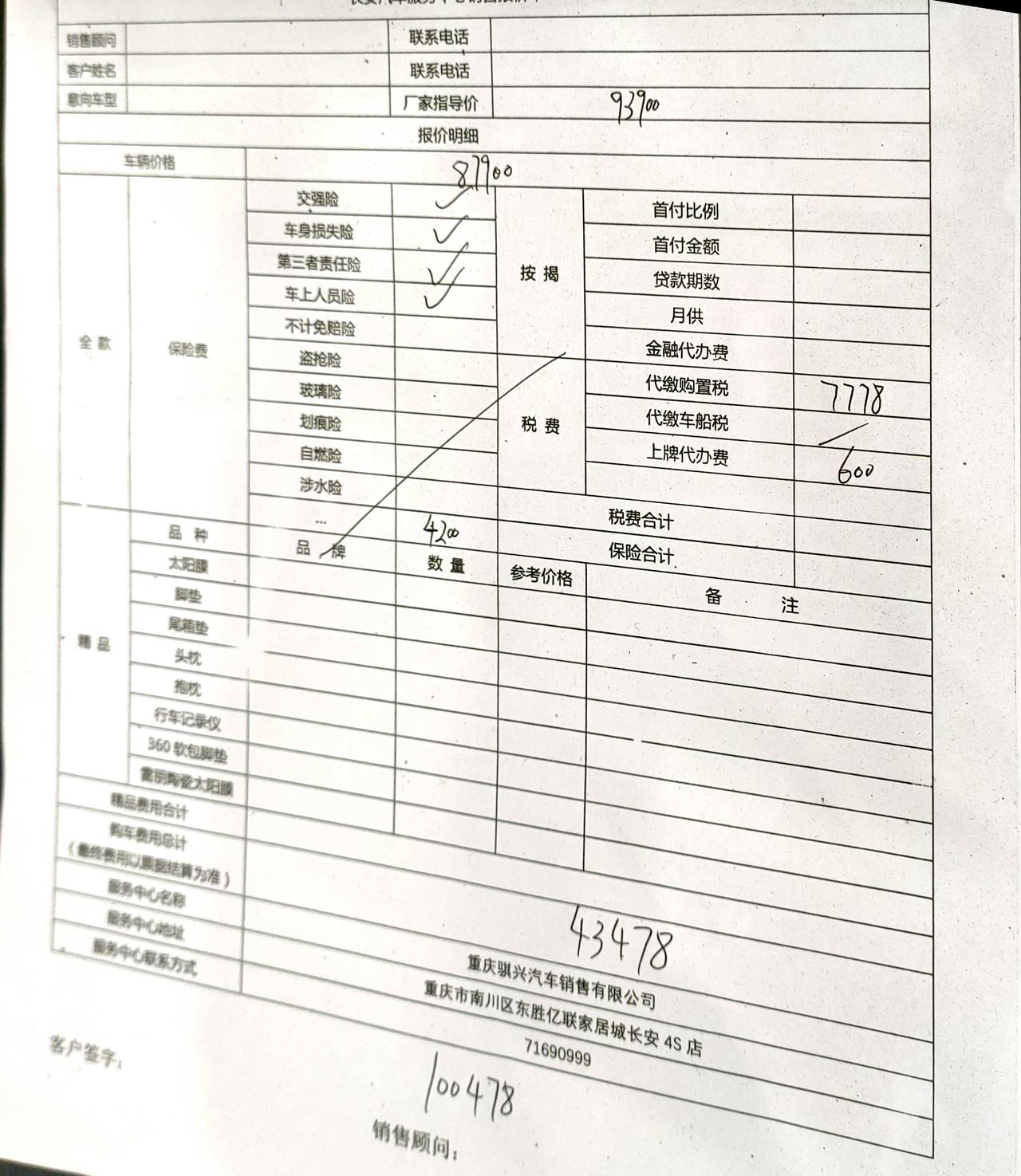 长安逸动 各位，现在12月优惠力度在多少哇，怕被宰