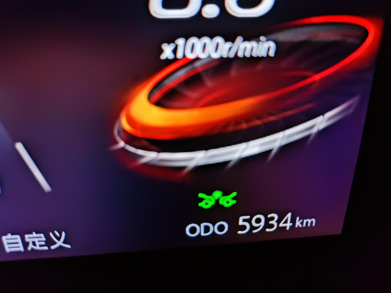长安CS75 PLUS 你好，两个小车碰撞出火星的绿色图标是什么问题