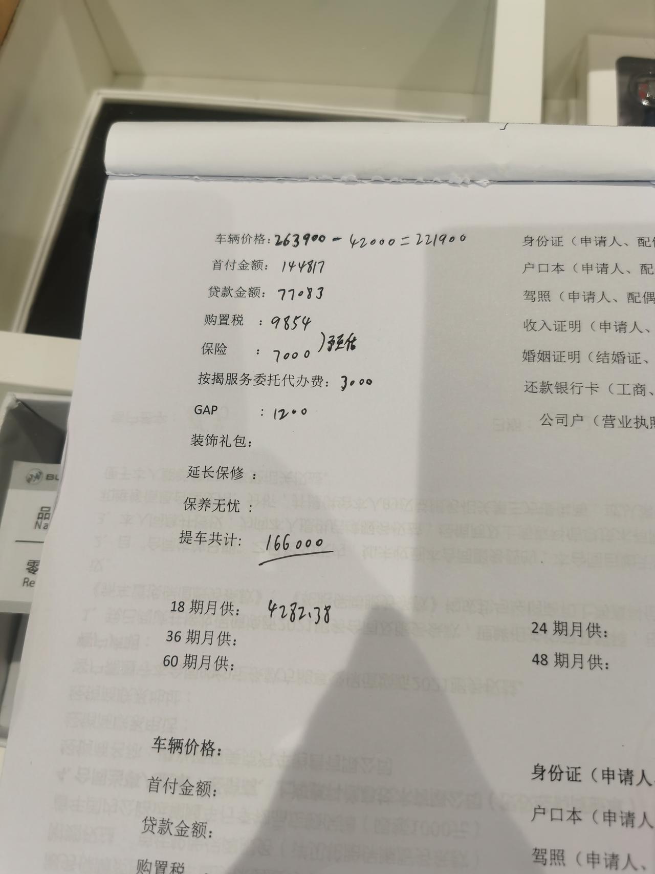 友友们，昂科威plus四驱豪华版，落地24.3w，帮我看一下再砍多少能提车