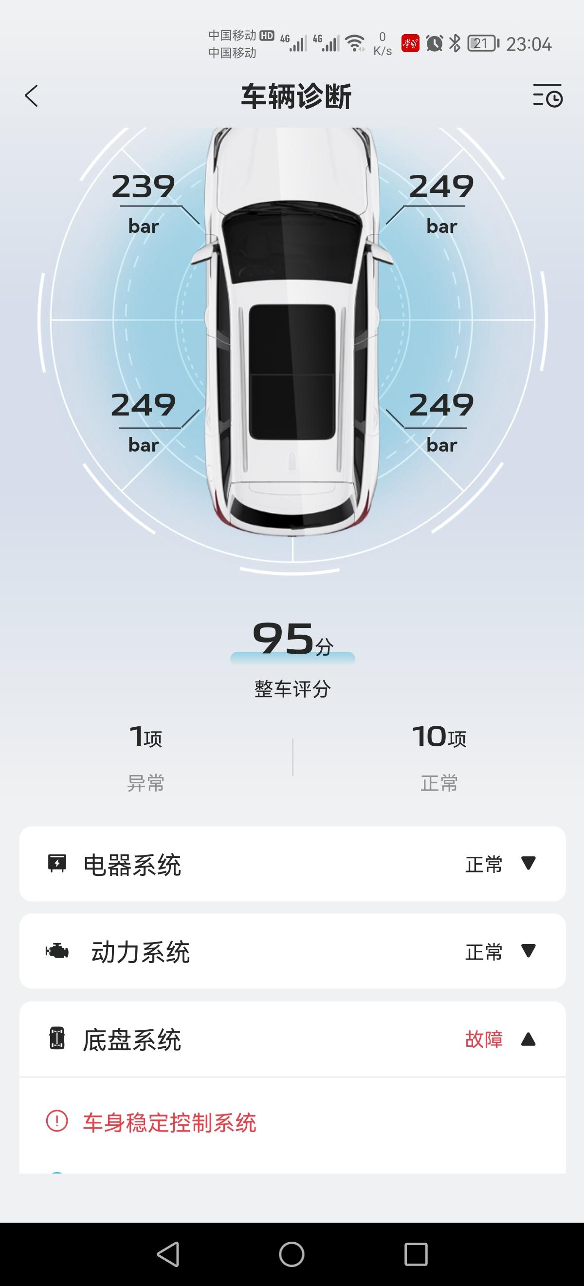 长安CS75 PLUS 车身稳定控制系统故障怎么处理？