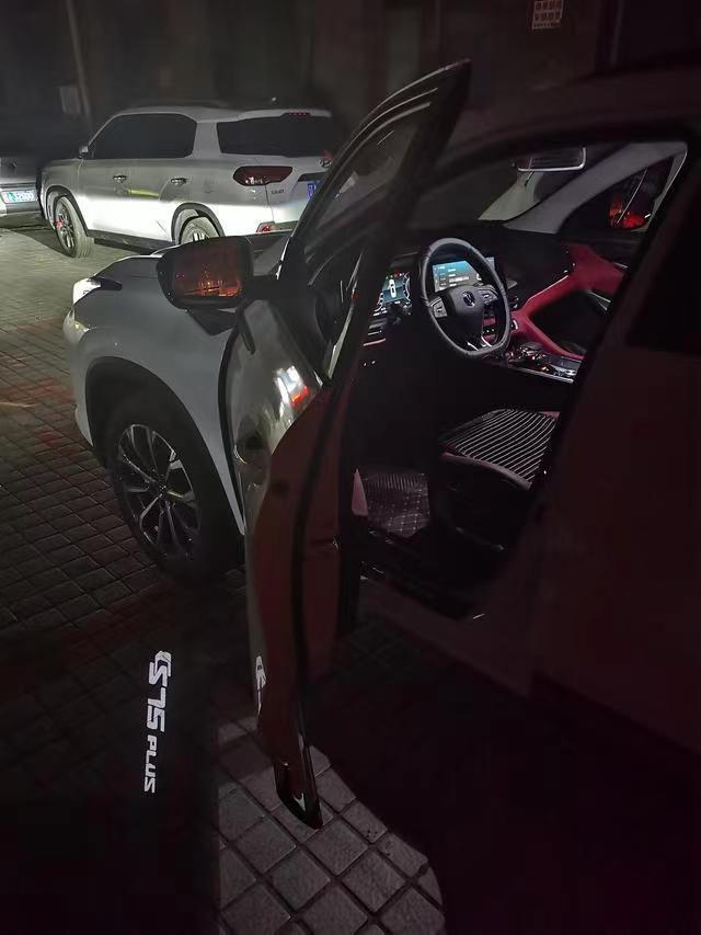 长安CS75 PLUS 2022二代75p1.5领航有没有后视镜迎宾灯啊！兄弟们。我看有个智能迎宾功能，但是没有看到落在