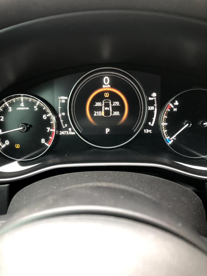 马自达CX-30 胎压最低多少才不会报警？