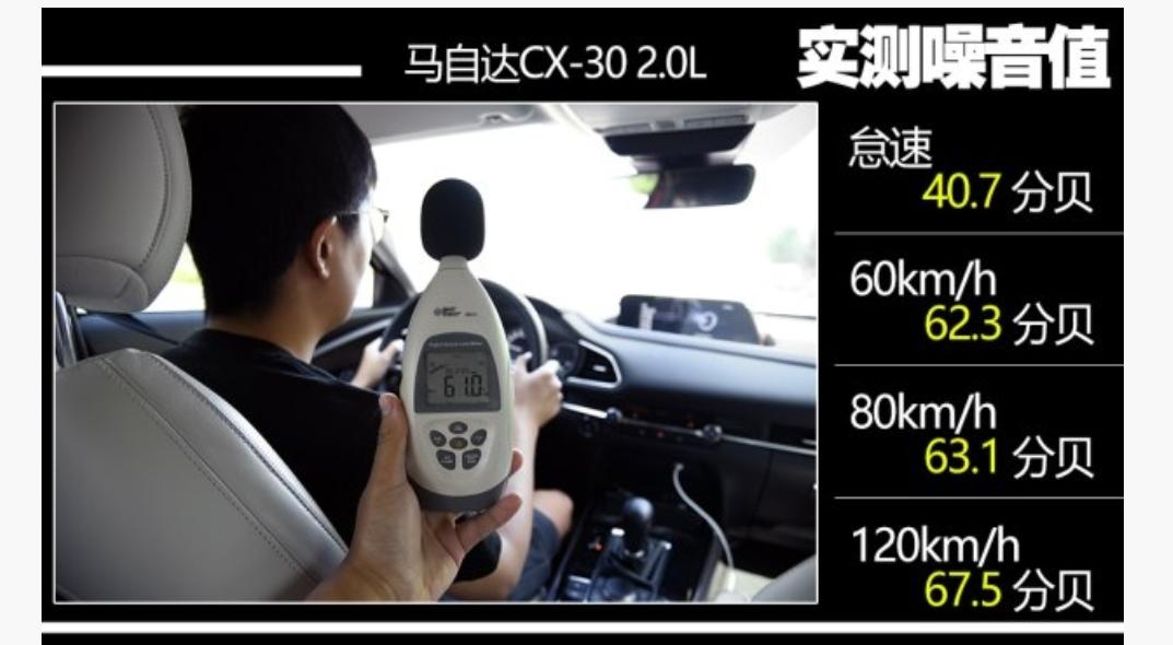 马自达CX-30 压燃版普通版的噪音区别大吗？我看到车托之家的数据，压燃版隔音在豪华品牌里都是中等水平了，普通版只是同价