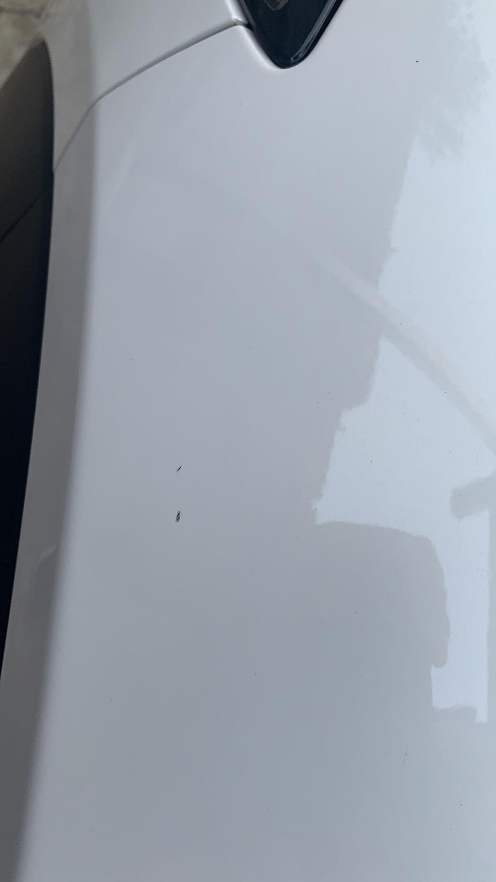 马自达CX-30 -30 才买4个月 ，路上被石子蹦了一下，还有一个伤口洗车时发现不知是刮的还是怎么搞得，有点心疼  大