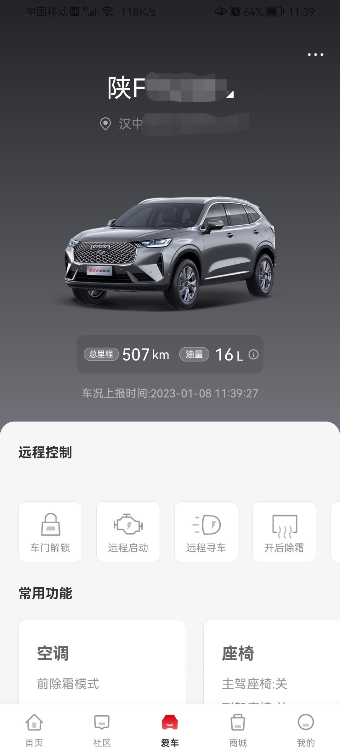 哈弗H6 22款三代MAX，1.5的发动机，油量指示为红色的时候还有多少油，能跑多远？
