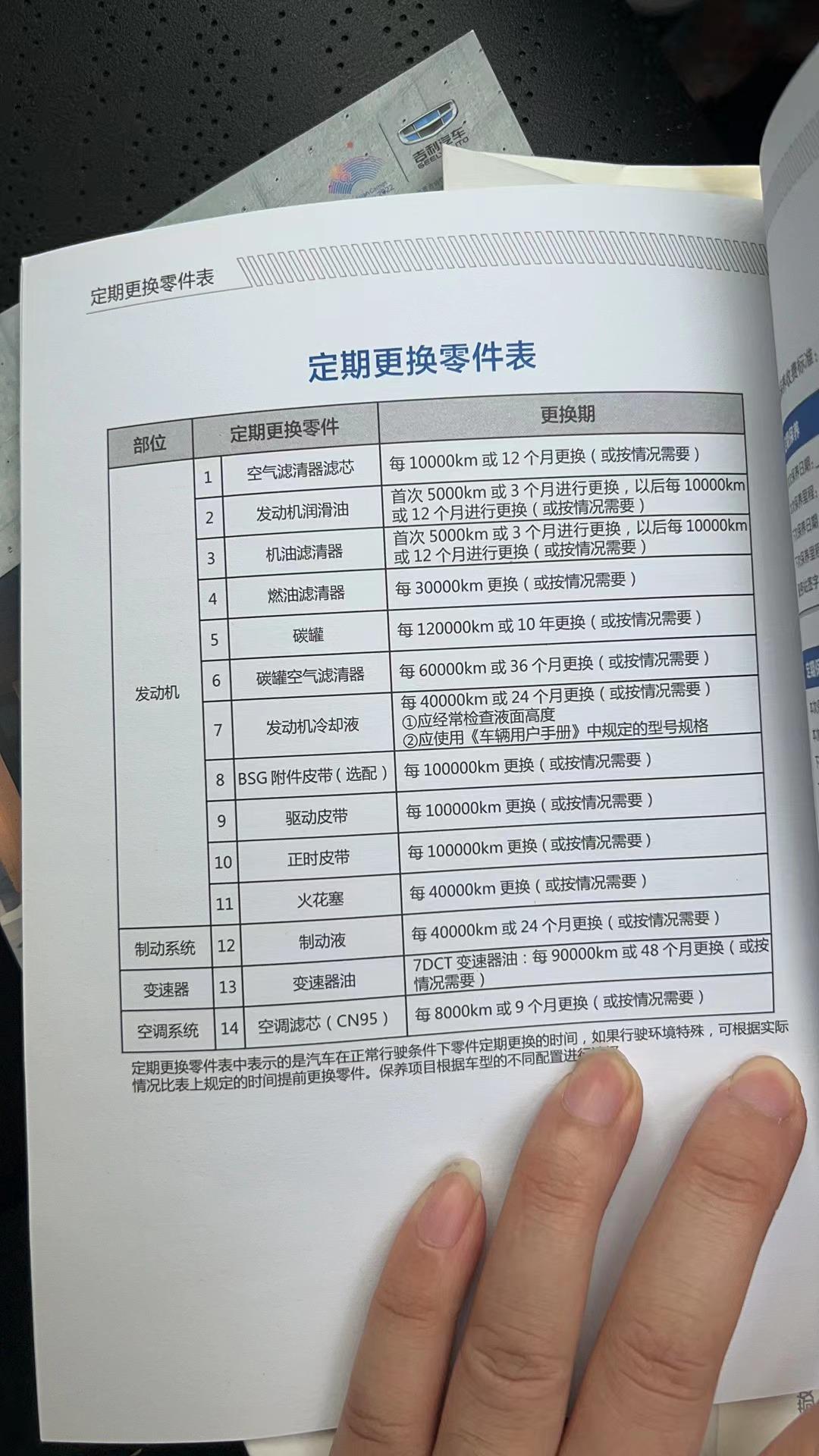 有没有四保过的车主来回答下这个问题，保养手册写着4000km或24个月更换发动机冷却液和制动液，本人车已有两年，四保的时