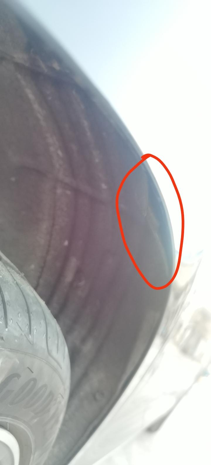 吉利星瑞 后轮挡泥板不平整怎么弄？