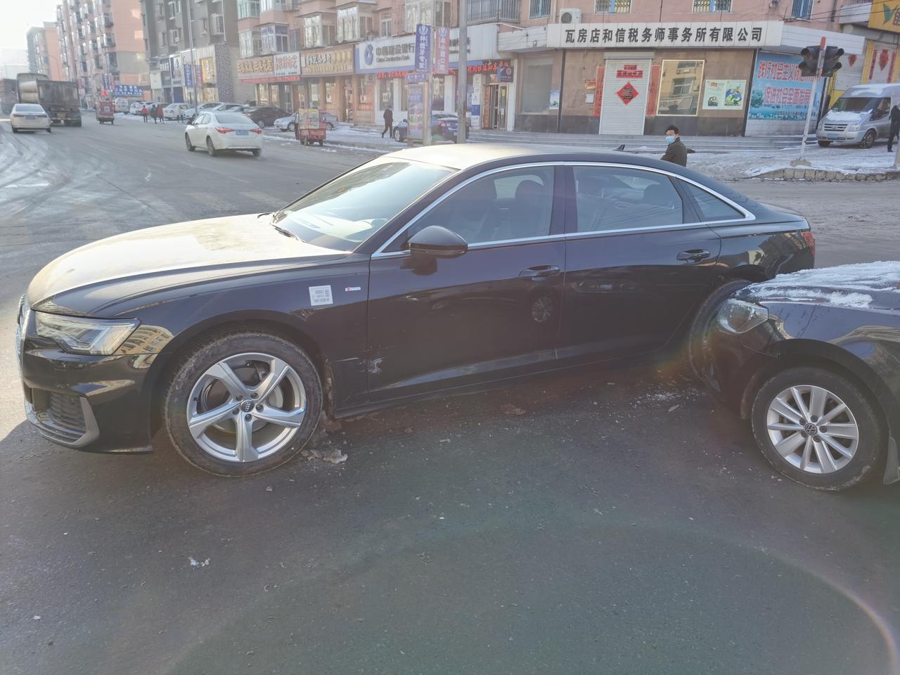 奥迪A6L 新提的A6L 900公里被撞了需换门，以后隔音是否就不行了