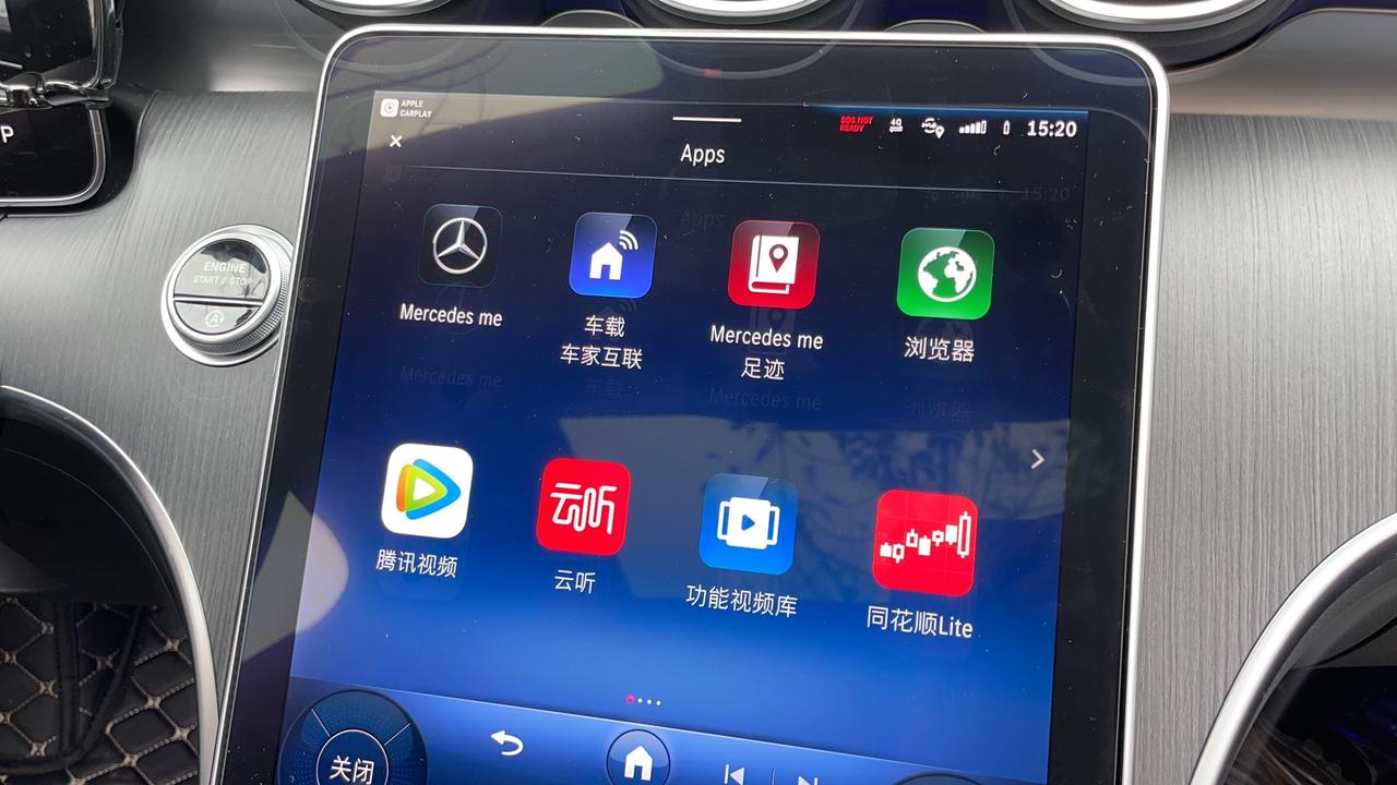 奔驰C级 我这行车记录仪怎么没有的