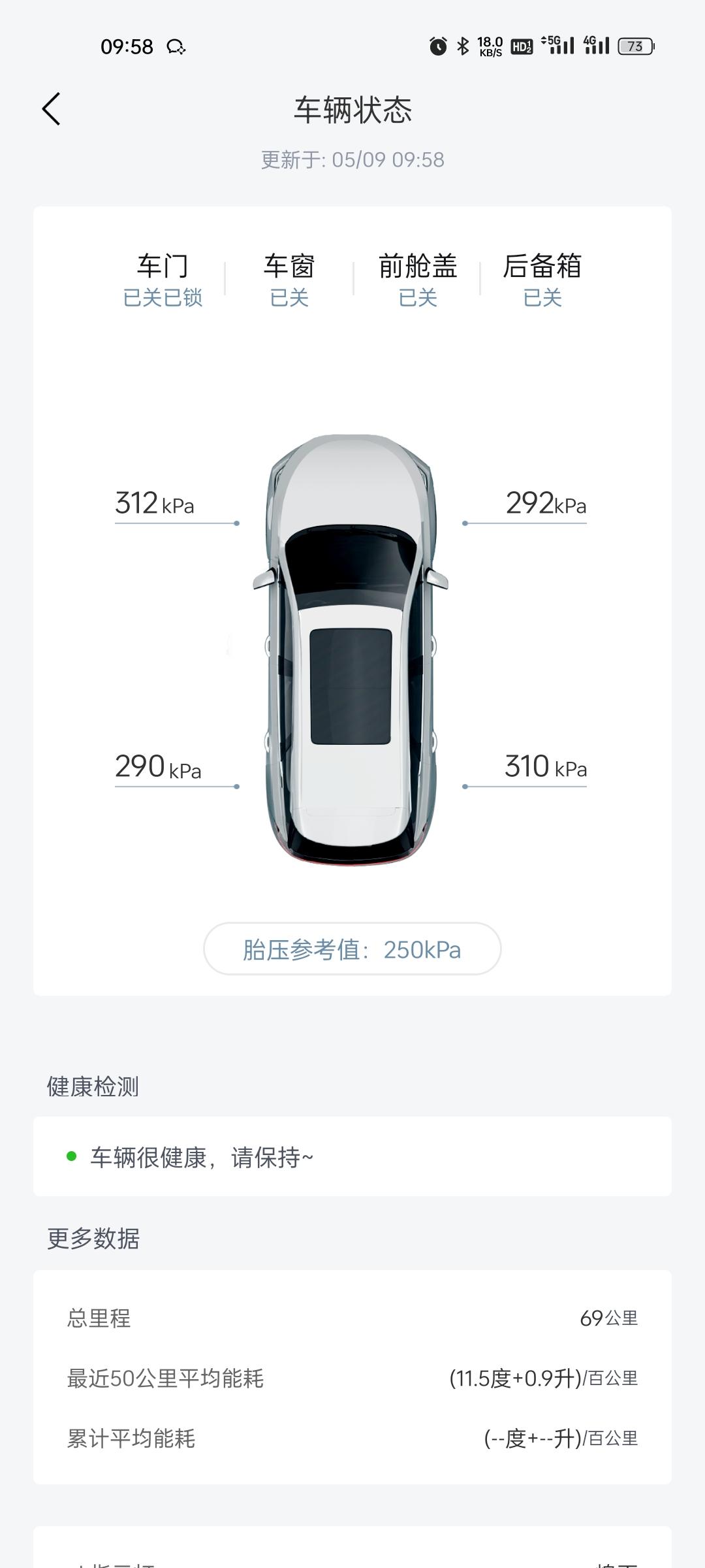 比亚迪宋PLUS DM-i 这个胎压是正常的吗？