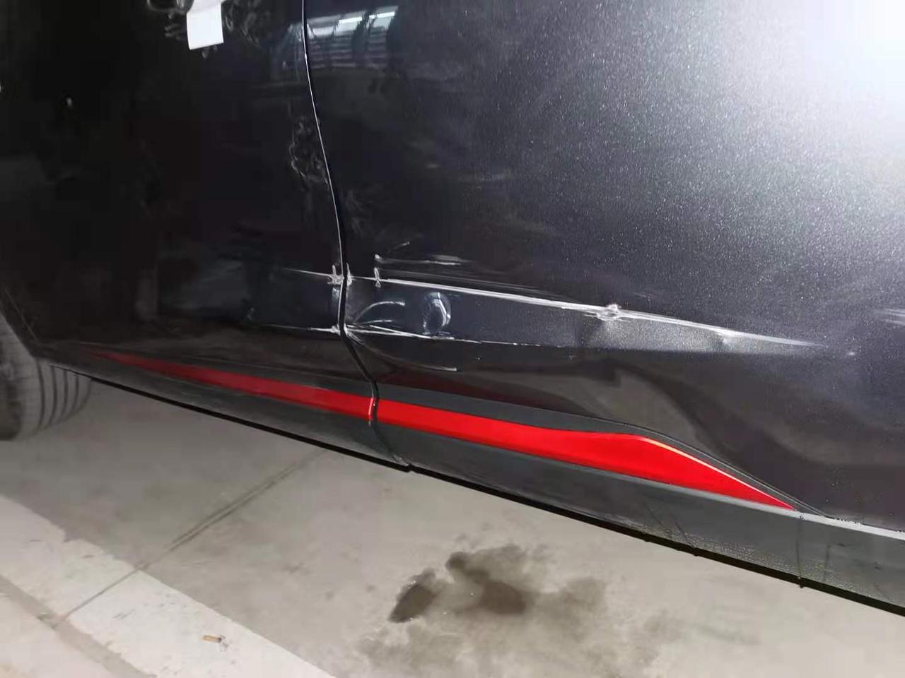 长安CS75 PLUS 新车，昨晚被刮，怎么处理比较好